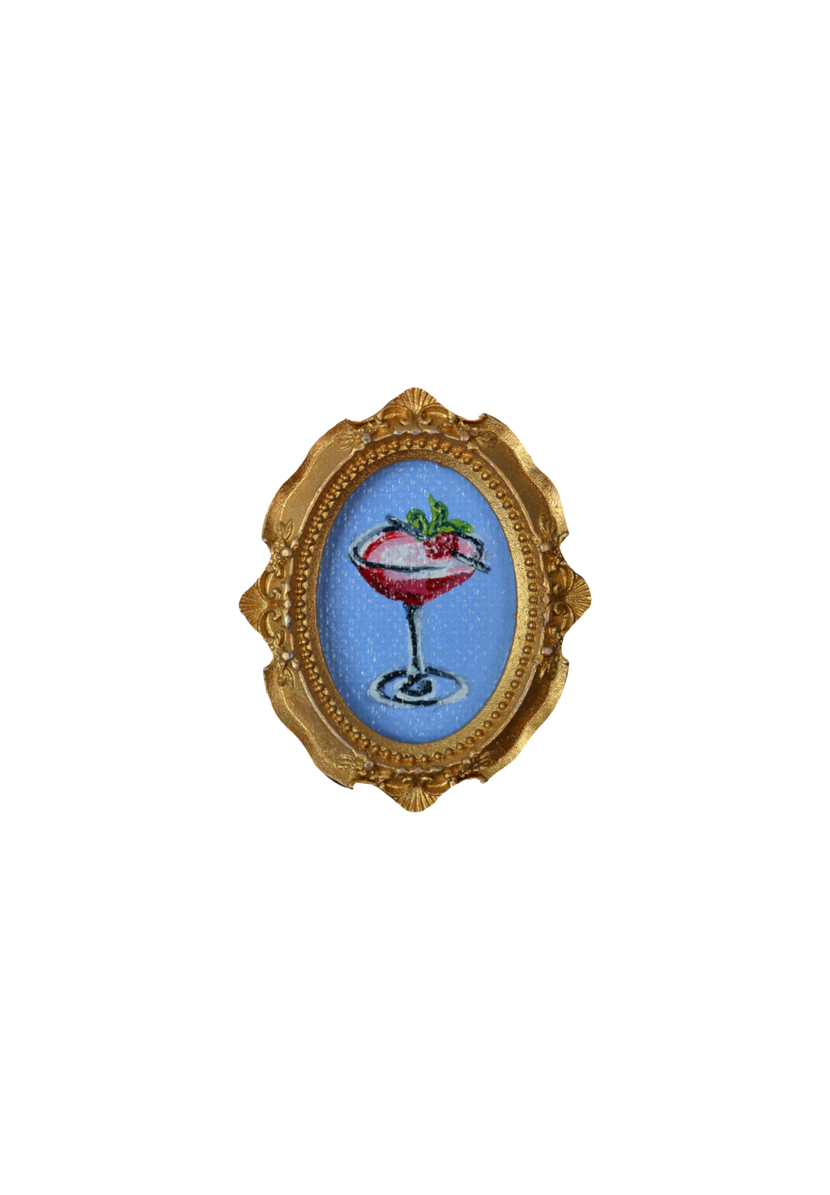 *NEW* Raspberry Mint Martini Magnet