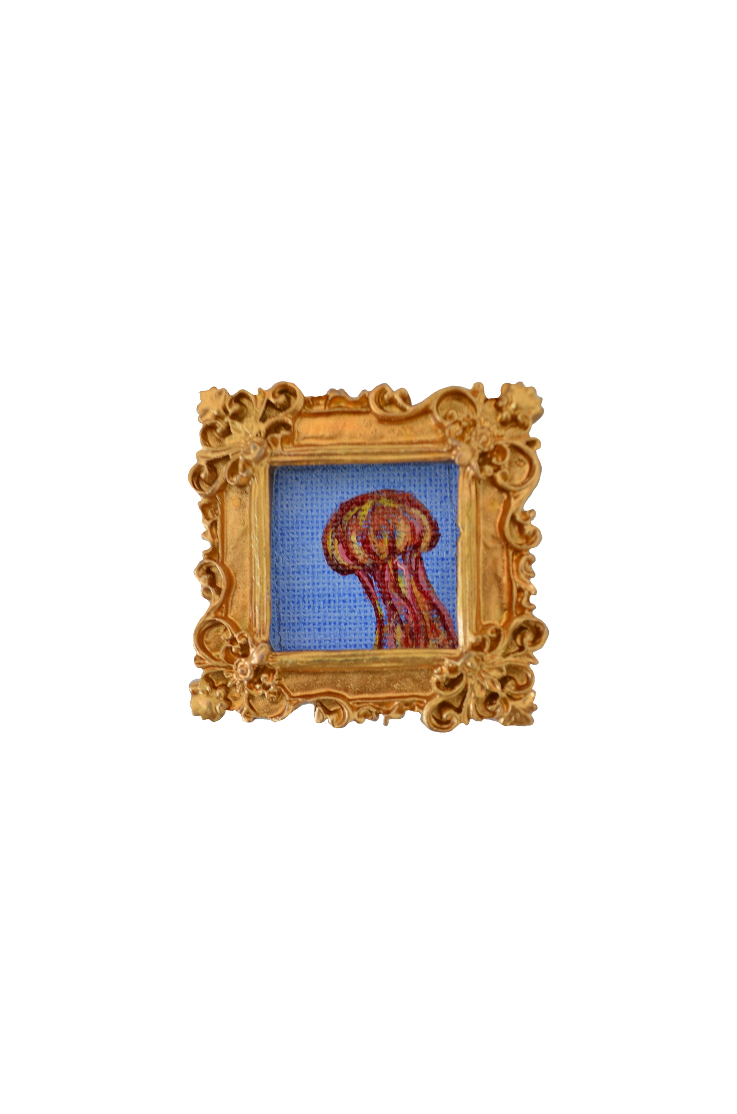 Red jellyfish magnet