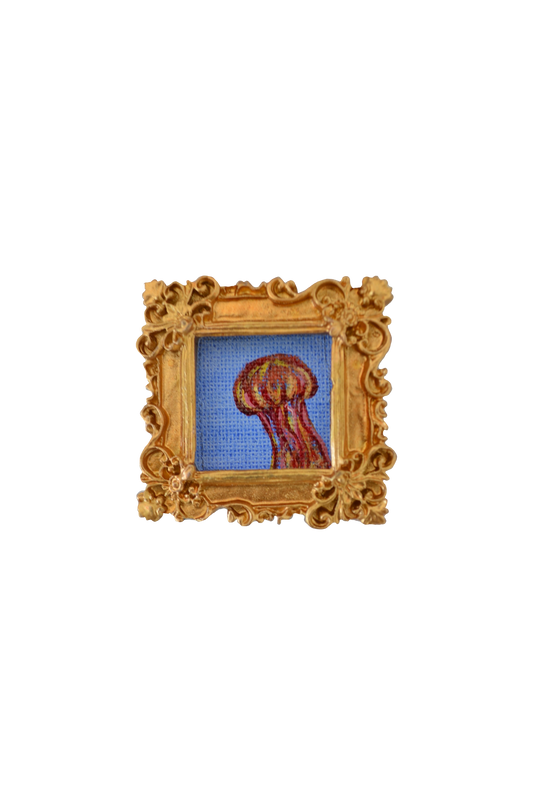 Red jellyfish magnet