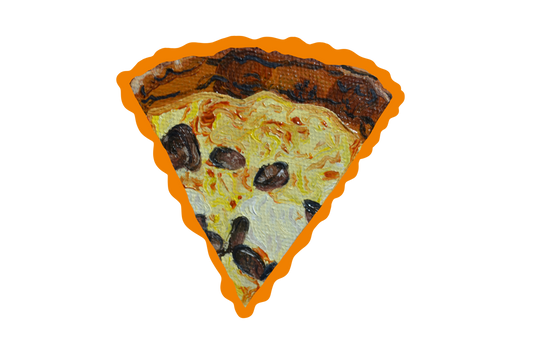 Mushroom Pizza Sticker