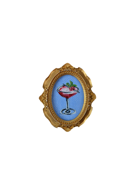 *NEW* Raspberry Mint Martini Magnet